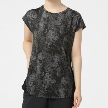 フィットネス メッシュ切替 半袖 Tシャツ