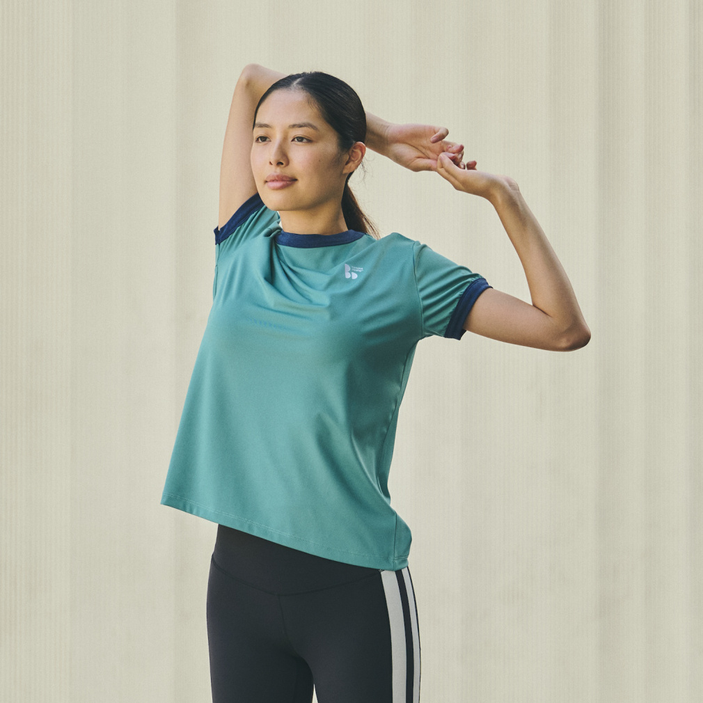 TIGORA by BEAMS DESIGN レディース 半袖 Tシャツ リンガーTシャツ