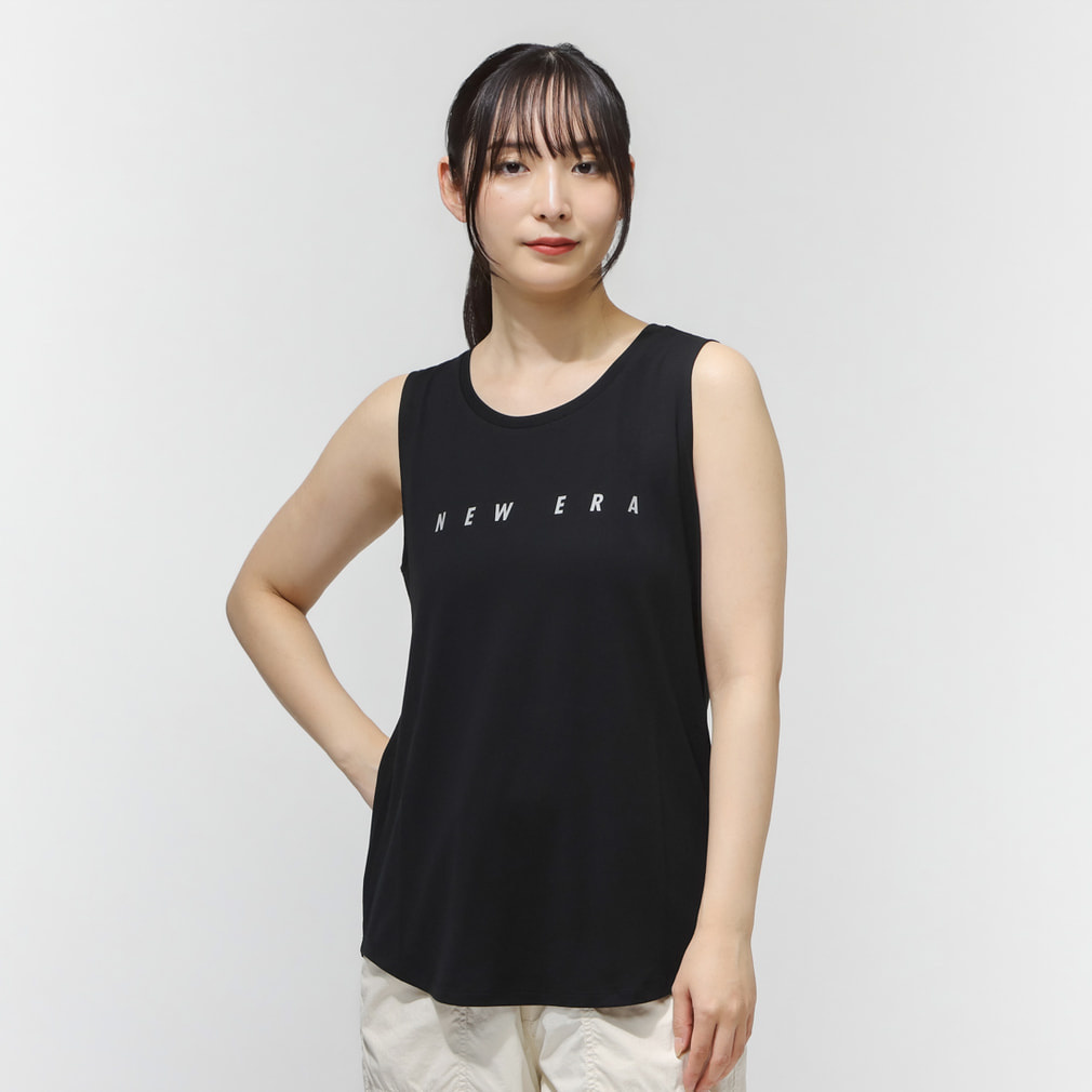 �j���[�G�� ���f�B�[�X �^���N�g�b�v WPA NS ROUND HEM TCT BLK 14744487 BLK �X�|�[�c�E�F�A ���K�E�F�A �F �u���b�N NEW ERA