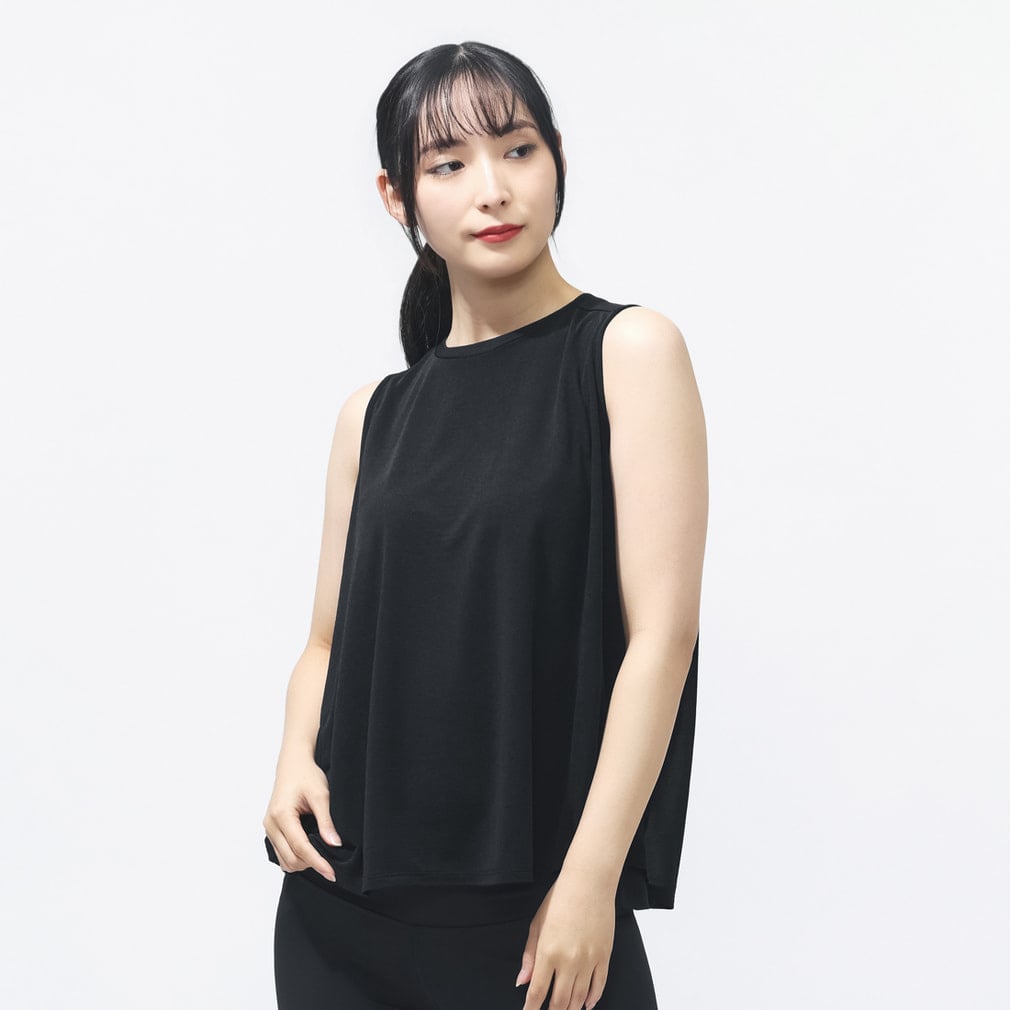 ティゴラ レディース タンクトップ シアーノースリーブTシャツ TR