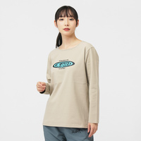 エックスガール レディース 長袖 Tシャツ サークルロゴロングスリーブ