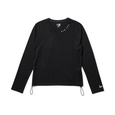 WPA LS DRAWSTRING TEE BLK
