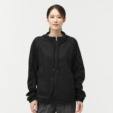 ストライプウエストシャーリングジャケット