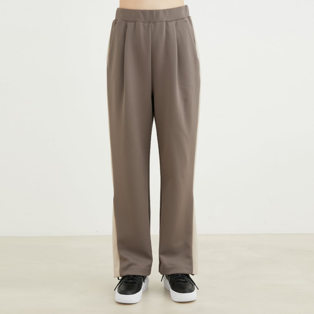 Athloungeストレートパンツ(セピア-M)