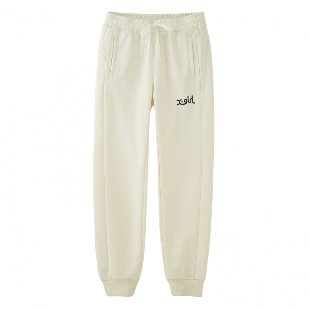 トラックパンツ TRACK PANTS(オフホワイト-S　レディス)