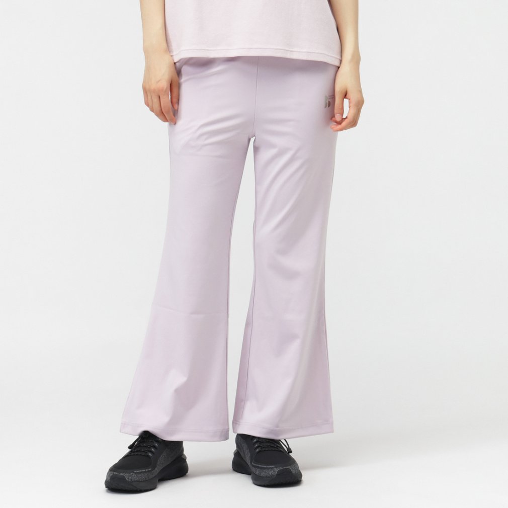 TIGORA by BEAMS DESIGN レディース ロングパンツ スムースフレアパンツ TRBM-3P2525LP スポーツウェア ヨガウェア ティゴラバイビームスデザイン