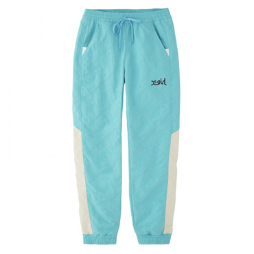 エンボスウィンドアップパンツ EMBOSSED WIND UP PANTS(ブルー-M)