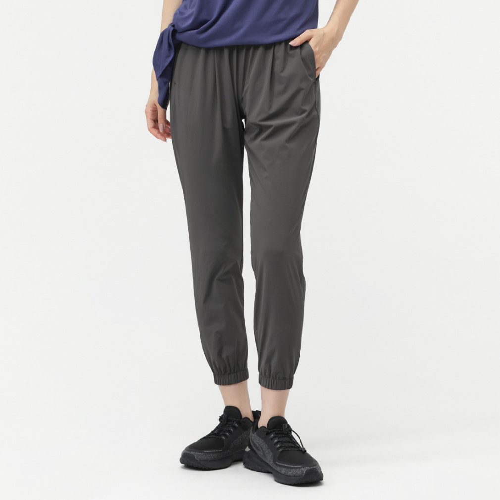 ティゴラ レディース ロングパンツ ストレッチカラーロングパンツ TR