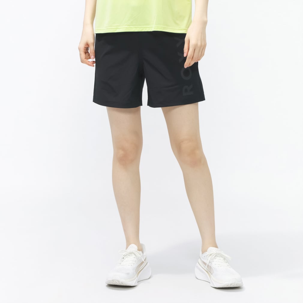 フィットネス ショートパンツ MY 1ST ROXY SHORTS(ブラック-S)