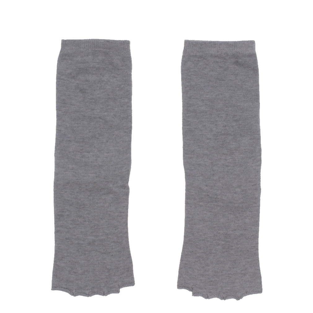 ヨガソックス ミドル(ライトグレー-23-25cm)