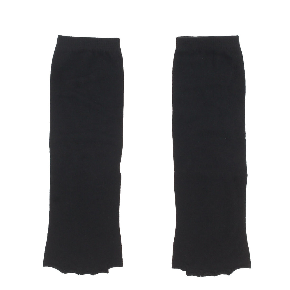 ヨガソックス ミドル(ブラック-23-25cm)