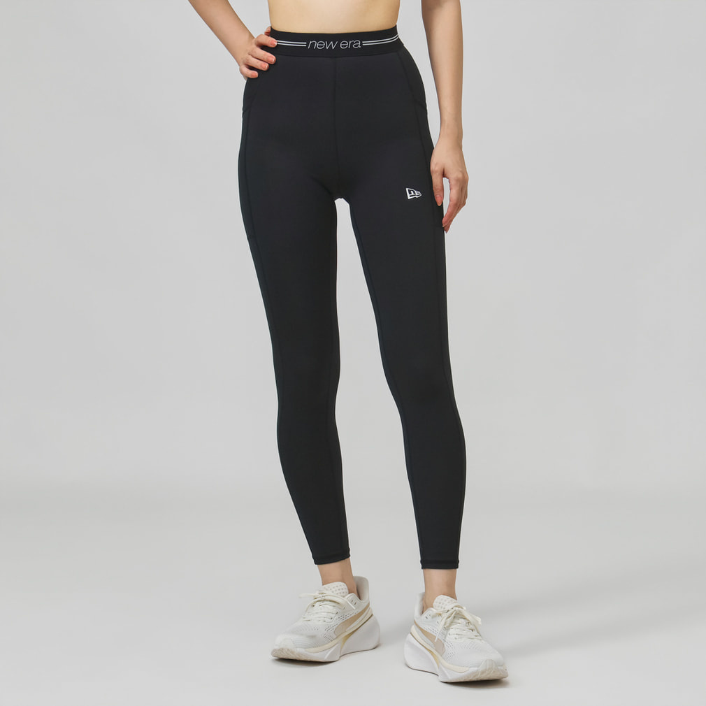 ニューエラ レディース レギンス WPA LGGINGS WAIST LOGO BLK 15135331