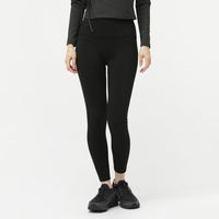 フィットネス ロングタイツ 無地カラー