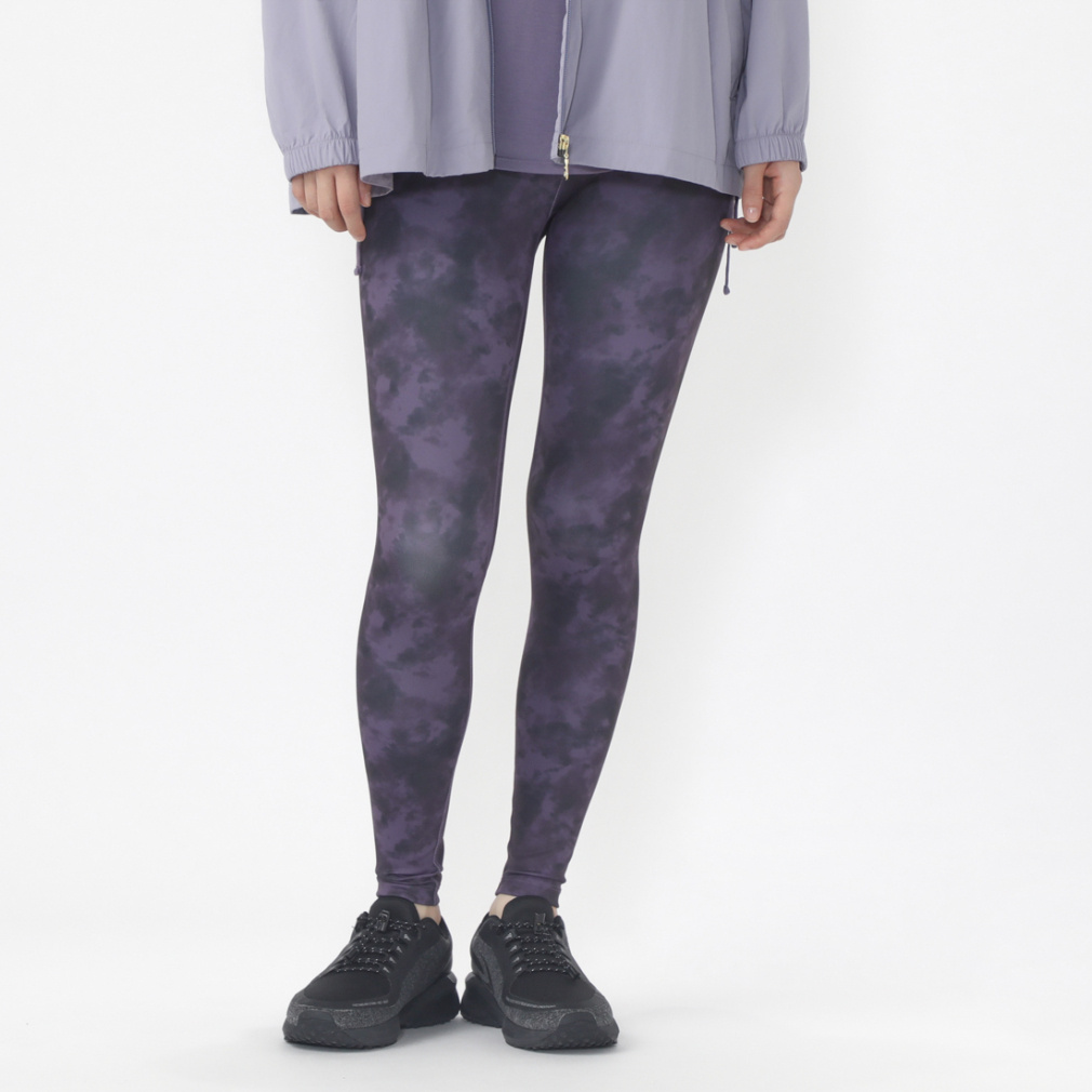 almoore レギンス　タイダイ　ブルー ID トレイン タイト レギンス / ID Train AOP Tight Legging