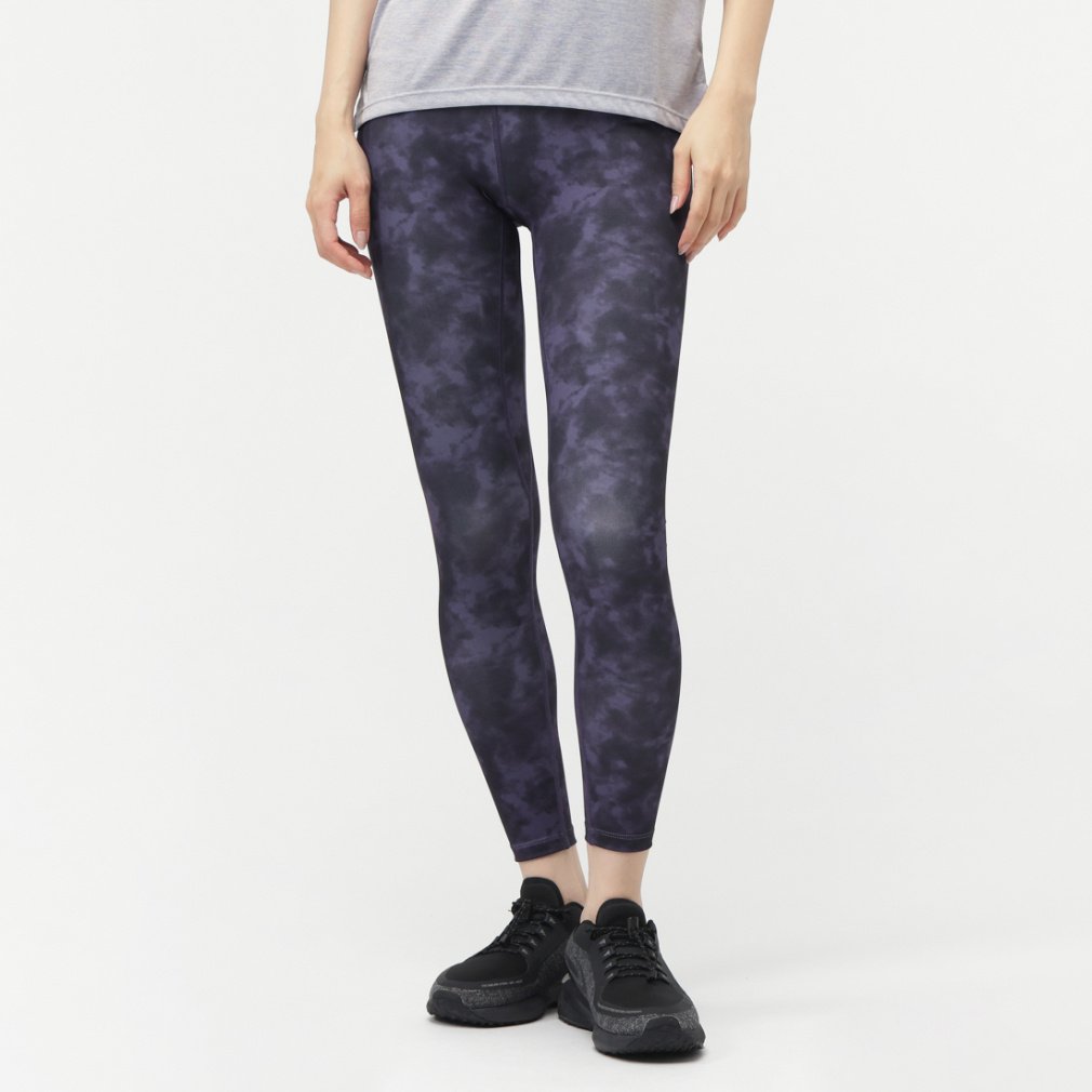 ティゴラ レディース レギンス ロングタイツ プリント TR-3F2655LT スポーツウェア ヨガウェア TIGORA