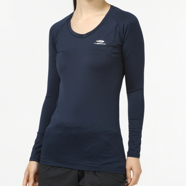 ATHLETICS ベーシックコンプレッション長袖クルーネック