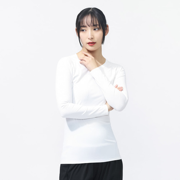 ICOOL 長袖クルーネックコンプレッションインナー