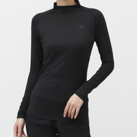 ベーシックコンプレッション長袖モックネック
