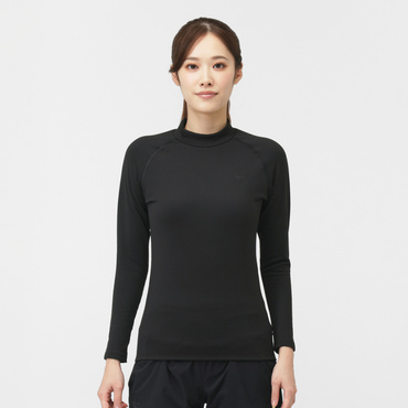 iHEAT コンプレッション長袖モックネック