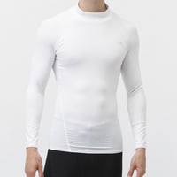 ベーシックコンプレッション長袖モックネック