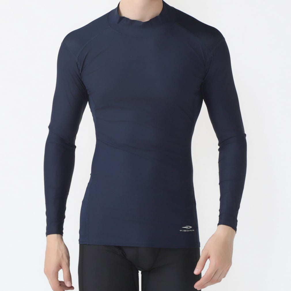 ティゴラ iCOOL アイクール 涼感ウェア メンズ 長袖 コンプレッション