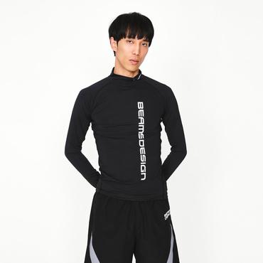コンプレッションモックネック