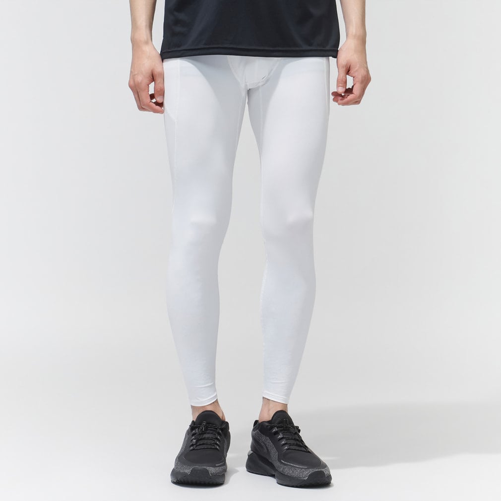 iCOOL コンプレッションタイツ(ホワイト-S)