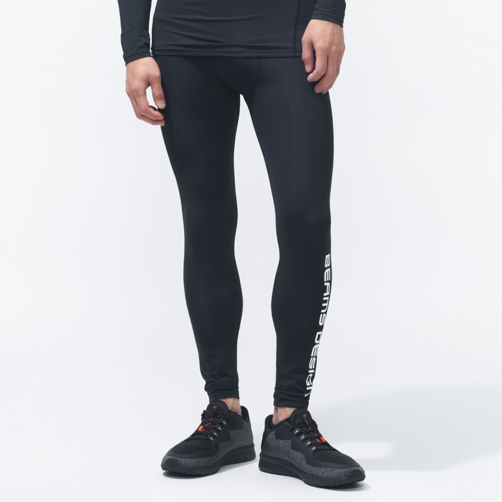 TIGORA by BEAMS DESIGN メンズ コンプレッションロングタイツ