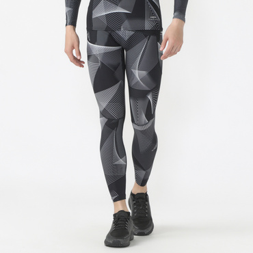 iCOOL ロングタイツコンプレッション 柄プリント