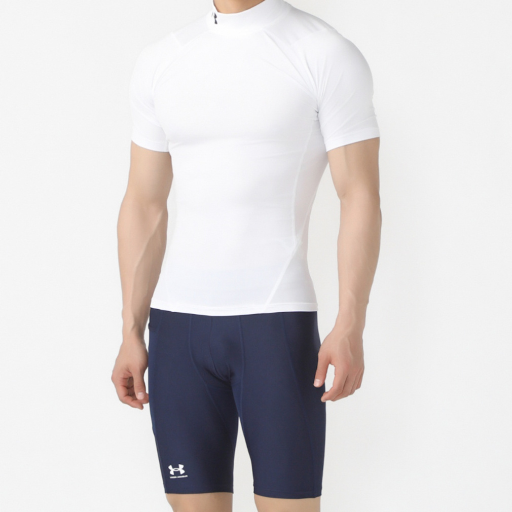 アンダーアーマー メンズ 半袖 コンプレッションインナー 上下セット 1372586 1361602 トレーニングウェア UNDER ARMOUR