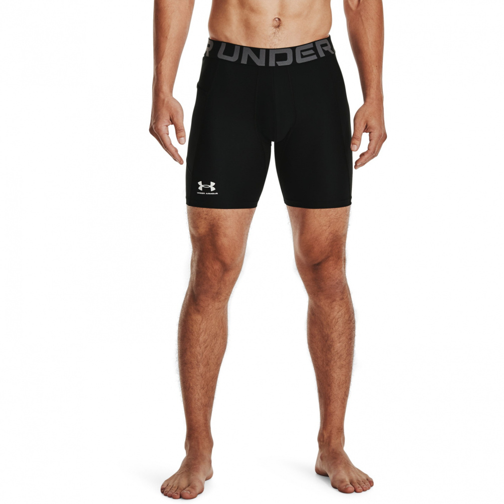 UA HG ARMOUR SHORTS(ブラック-S　メンズ)
