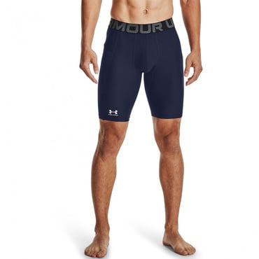 UA HG ARMOUR LNG SHORTS(ネイビー-S　メンズ)