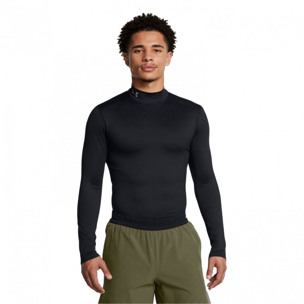 [アンダーアーマー] ゴルフポロシャツ UAコールドギア プロ ロングスリーブ モックネック シャツ メンズ アンダーアーマー UNDER ARMOUR UA コールドギアインフラレッド フィッティド ロングスリーブ モックネックシャツ