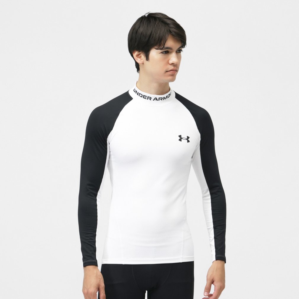 アンダーアーマー メンズ 長袖 コンプレッション インナー UAコールドギアインフラレッド コンプレッション ロングスリーブ モックネック シャツ 6010328 UNDER ARMOUR