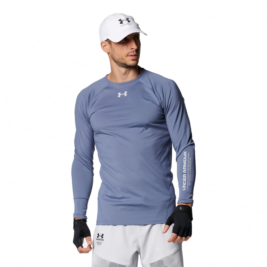�A���_�[�A�[�}�[ �����Y ���� �R���v���b�V�����C���i�[ UA COLDGEAR EMPOWERED FITTED LONG SLEEVE SHIRT 1375913 UNDER ARMOUR