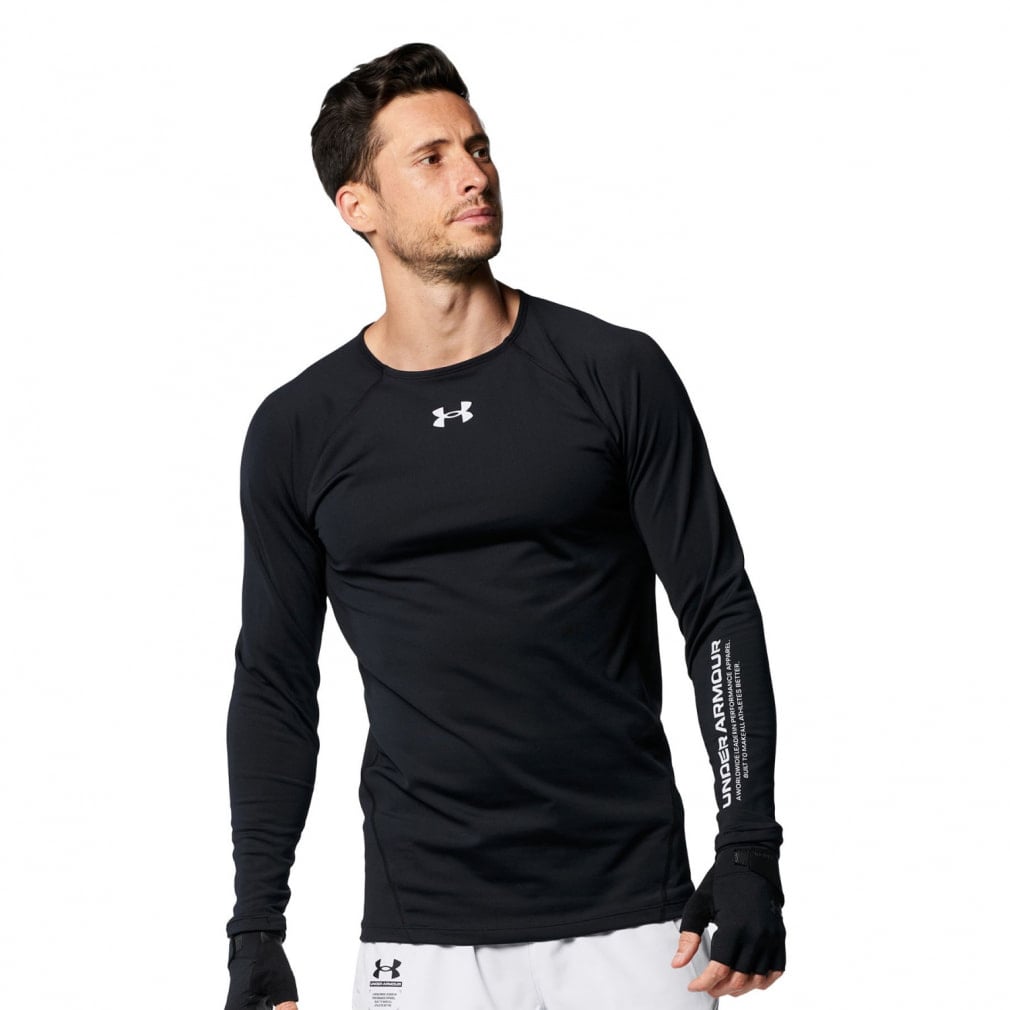 �A���_�[�A�[�}�[ �����Y ���� �R���v���b�V�����C���i�[ UA COLDGEAR EMPOWERED FITTED LONG SLEEVE SHIRT 1375913 UNDER ARMOUR