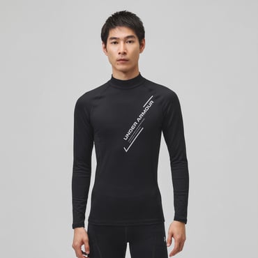 UAコールドギア グラフィック ロングスリーブ Tシャツ