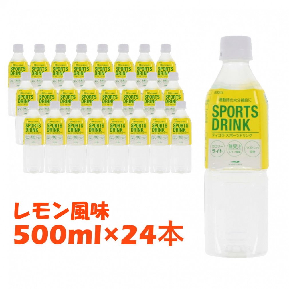 スポーツドリンク レモン風味 清涼飲料 箱売り 24本セット
