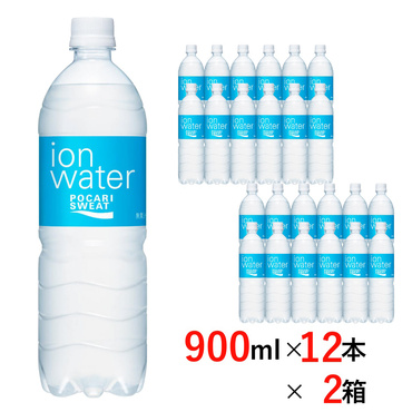 イオンウォーターPET 900ml×12本×2箱