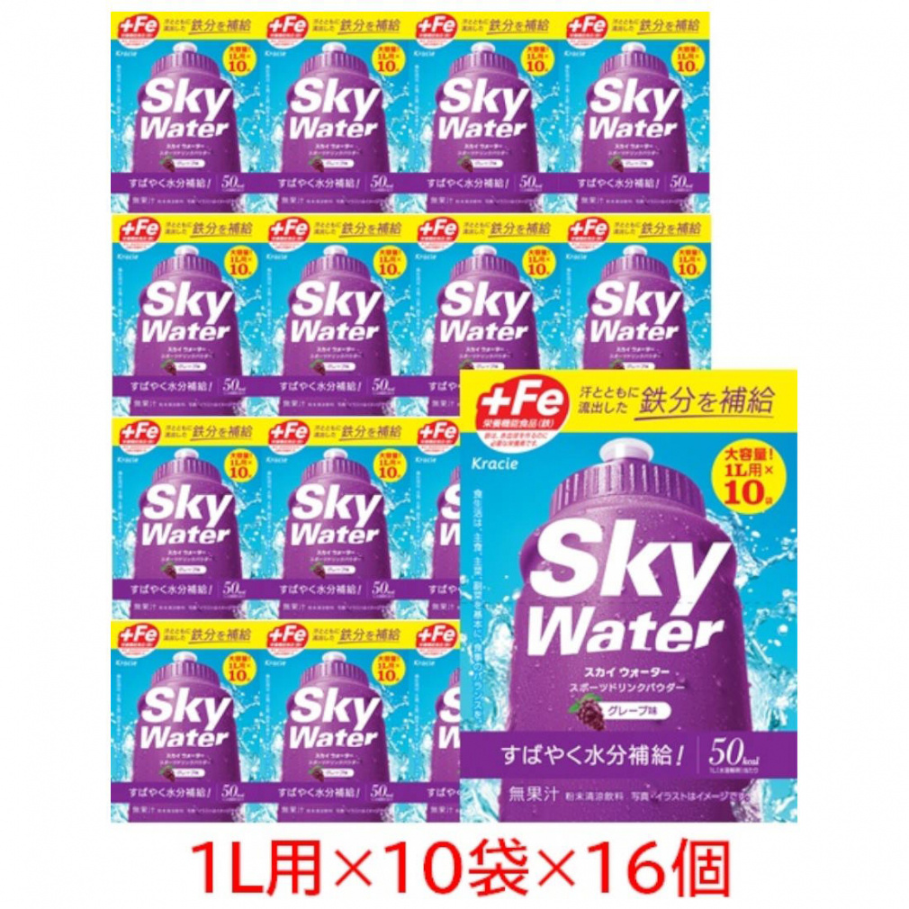 スカイウォーター グレープ 10L 16箱入り