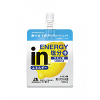 森永製菓 inゼリー エネルギーレモン塩分+ エネルギーゼリー レモン味