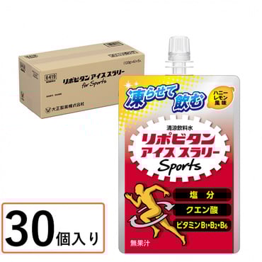 リポビタンアイススラリー Sports ハニーレモン風味 1ケース