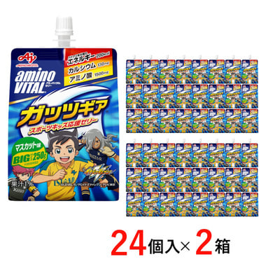 ゼリードリンクガッツギア マスカット味 24個×2箱