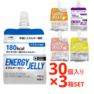 エネルギーゼリー 3箱セット(30個入り×3箱 90個入り)