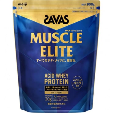 マッスルエリート バニラ風味 900g