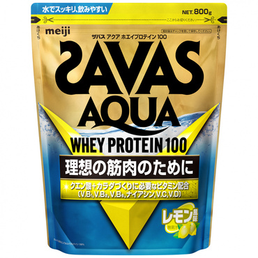 アクア ホエイプロテイン100 レモン風味 800g