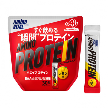 「アミノバイタル」アミノプロテインレモン味30本入パウチ