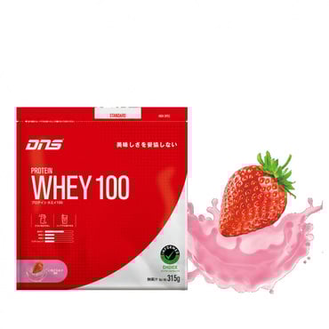 プロテインホエイ100いちごミルク風味 315g