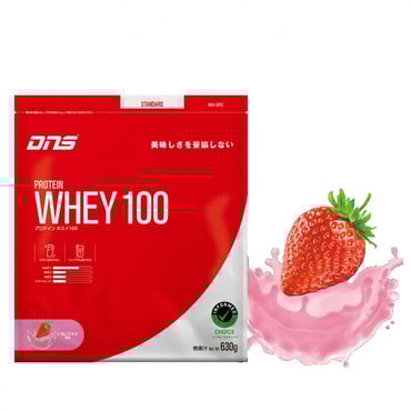 プロテインホエイ100いちごミルク風味 630g