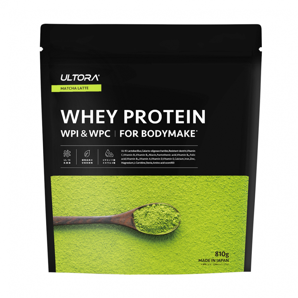 ホエイプロテイン 抹茶ラテ風味 810g(-)